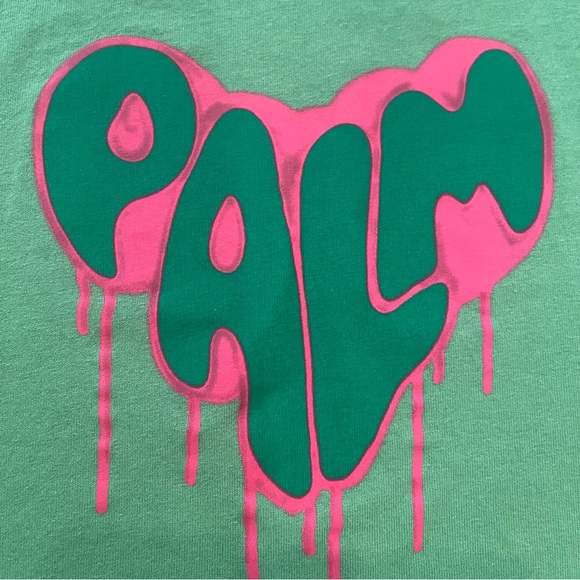 Palm Angels Oversized Heart T-Shirt - Picture 3 of 6